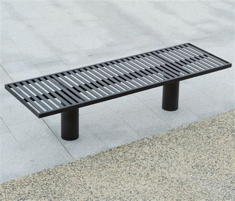 sheet metal seat|metal outdoor patio benches.